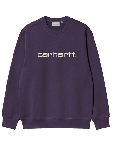 carhartt sweatshirt man purple CARHARTT WIP | I03054638I.XX